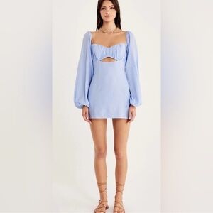 Rumer the Label Camille Mini Dress in Blue